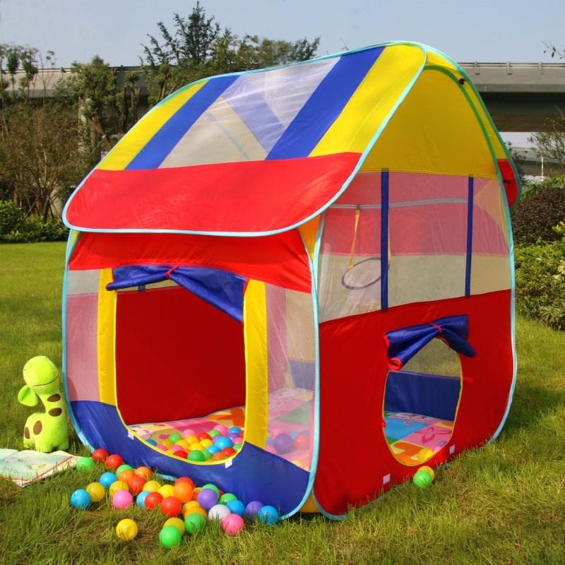 Shop bán đồ chơi khung lều nhà bóng vải cho bé trai gái giá rẻ tphcm