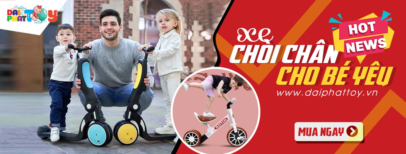 Cửa hàng bán xe chòi chân thăng bằng có bàn đạp cho bé 2 3 4 bánh giá rẻ tphcm