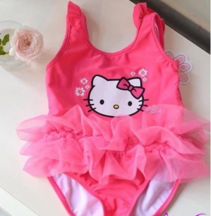 Đồ bơi cho bé gái Hello Kitty 049