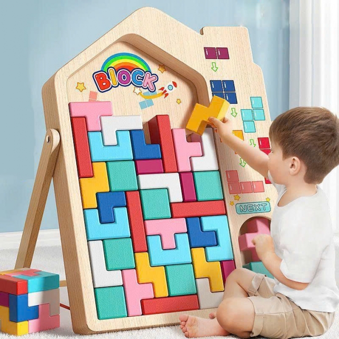 Đồ chơi xếp hình lắp ráp phát triển tư duy