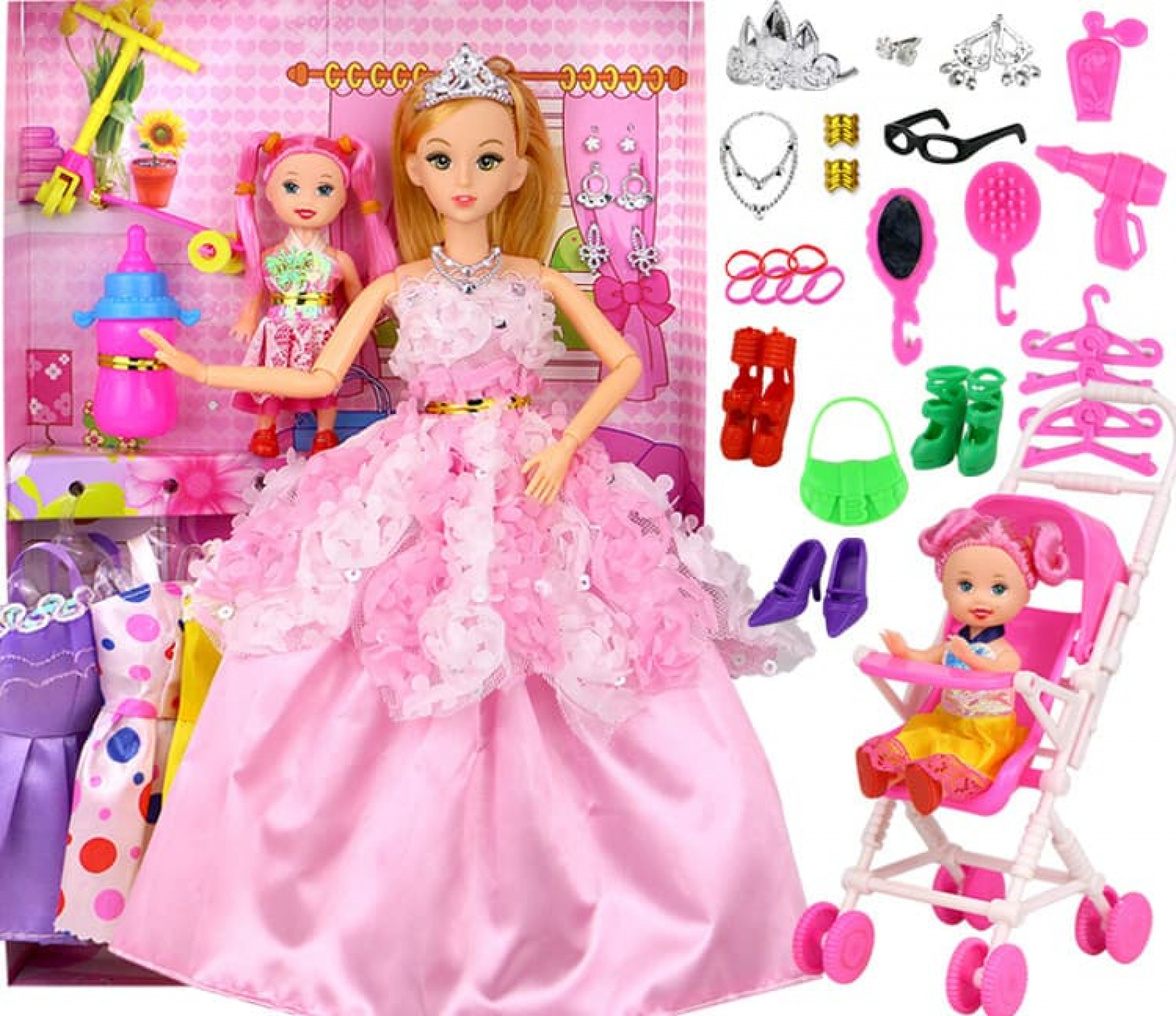 Đồ chơi búp bê Barbie cho bé gái xinh đẹp 025