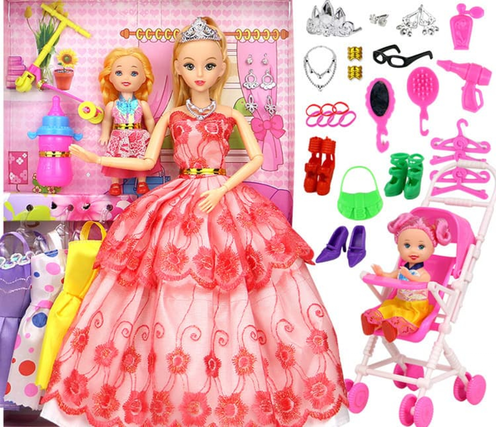 Đồ chơi búp bê barbie elsa cho bé gái chính hãng đáng yêu giá rẻ ...