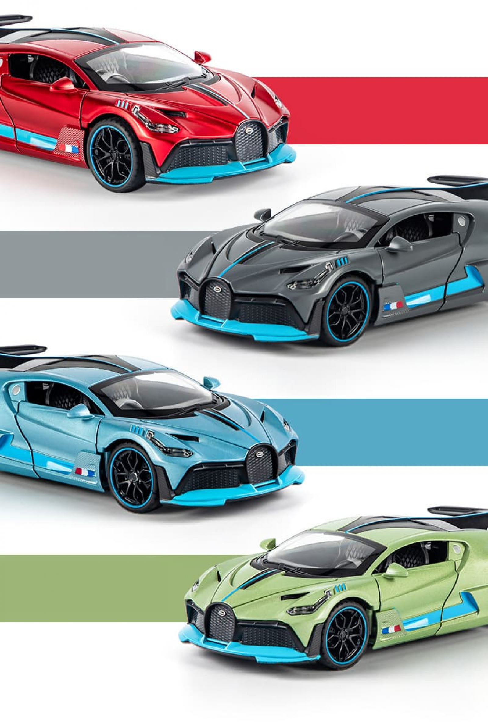 Bộ đồ chơi 50 chiếc ô tô mô hình Siêu bền nhiều màu sắc