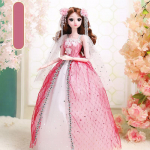 Búp bê barbie đầm hồng dễ thương 122
