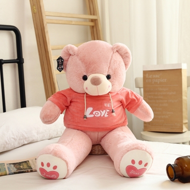 Gấu bông lớn mặc áo chữ Love 049