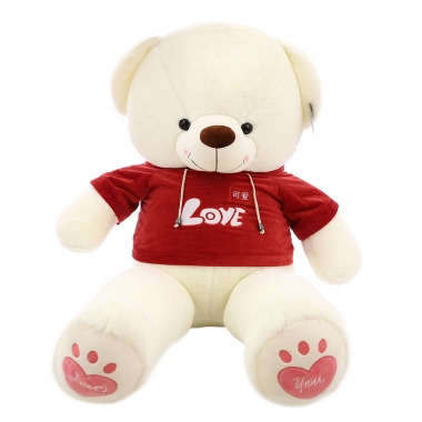 Gấu bông lớn mặc áo chữ Love 049
