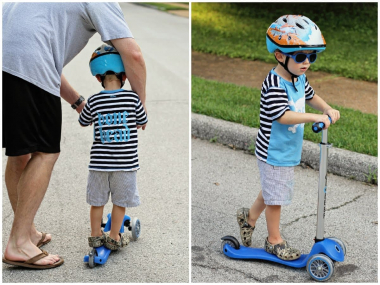 5 nguyên tắc lưu ý giúp bé chơi xe trượt scooter trẻ em an toàn