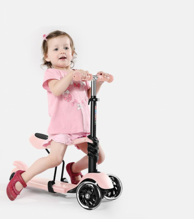 Bạn biết gì về xe trượt scooter đa năng cho bé 2 in 1?