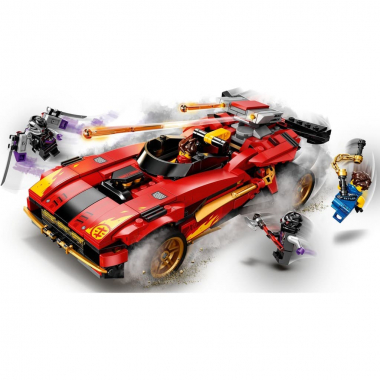 Bộ lắp ráp Lego trẻ em Ninjago Legacy siêu xe X1 028