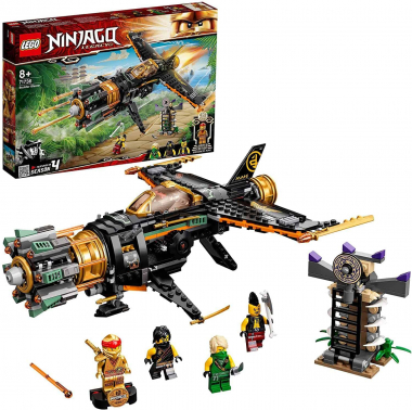 Bộ lắp ráp Lego trẻ em Ninjago Legacy tàu bay 027