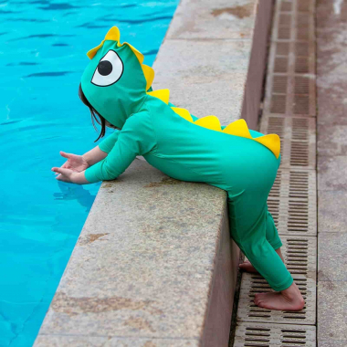 Đồ bơi cho bé trai gái hình khủng long đáng yêu 026