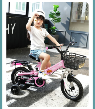 Xe đạp trẻ em có bánh phụ 021