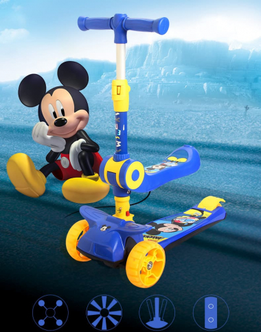 Xe Scooter trẻ em đa năng hoạt hình Disney 029